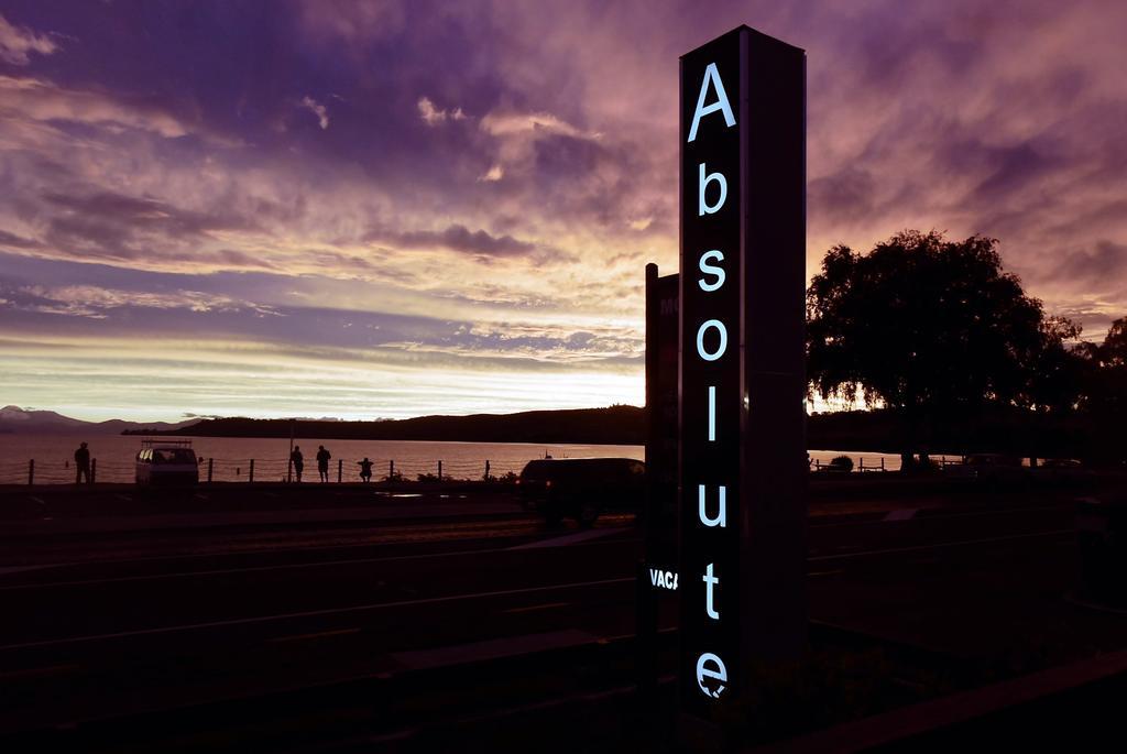 Absolute Lake View Motel Taupo Eksteriør bilde